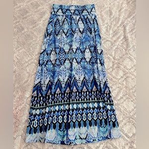 Cato Abstract Maxi Skirt
